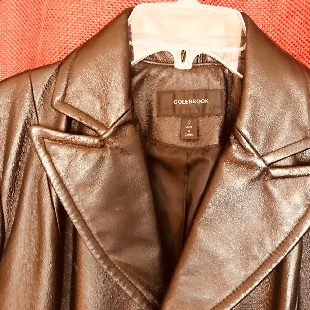 Leather jacket